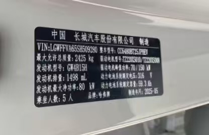 Haval Fierce Dragon MAX 2025 car image #10