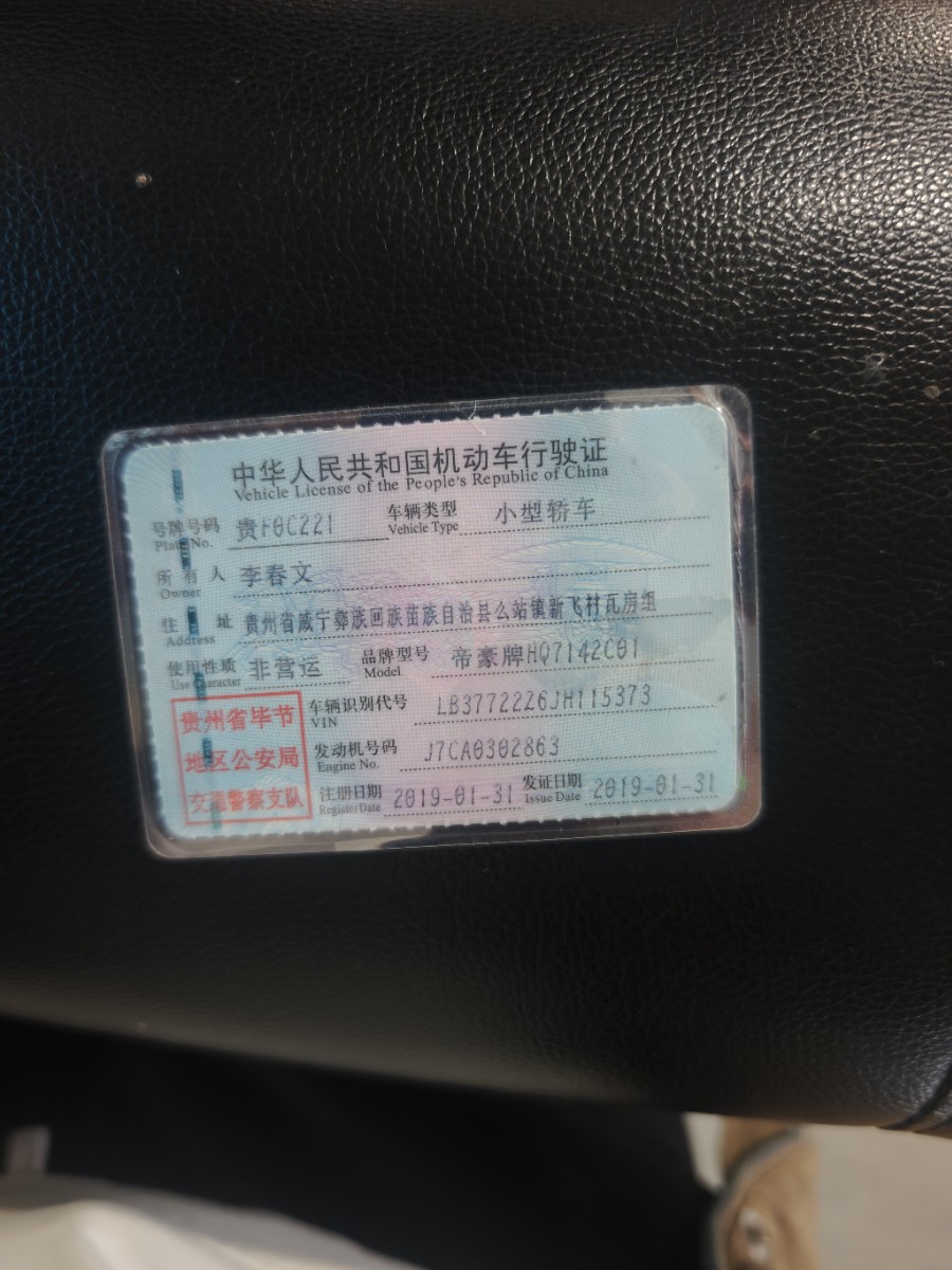 GEELY Emgrand GS 2019 car image #10