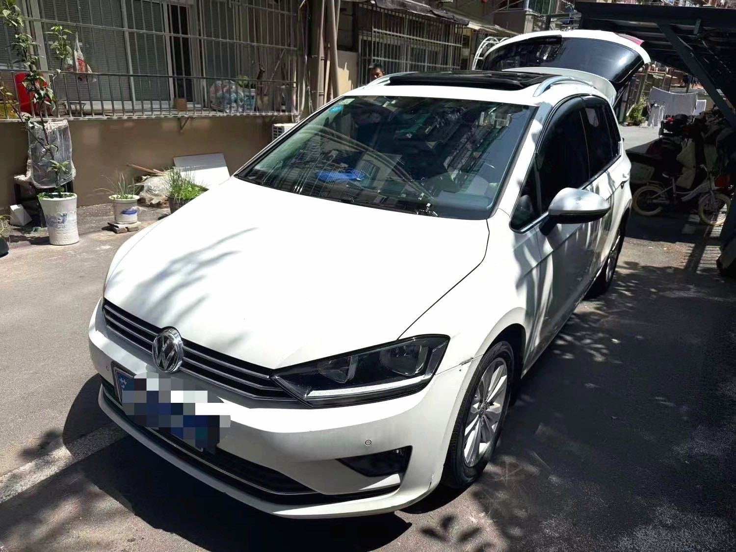 Volkswagen Golf Sportsvan 2018 汽车图片 