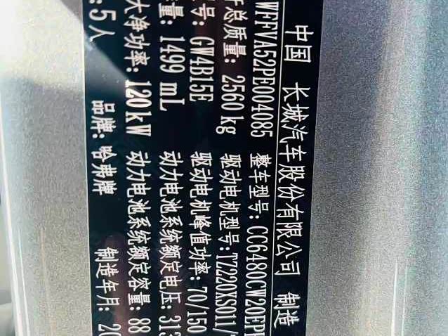 Haval Raptor New Energy 2023 car image #11