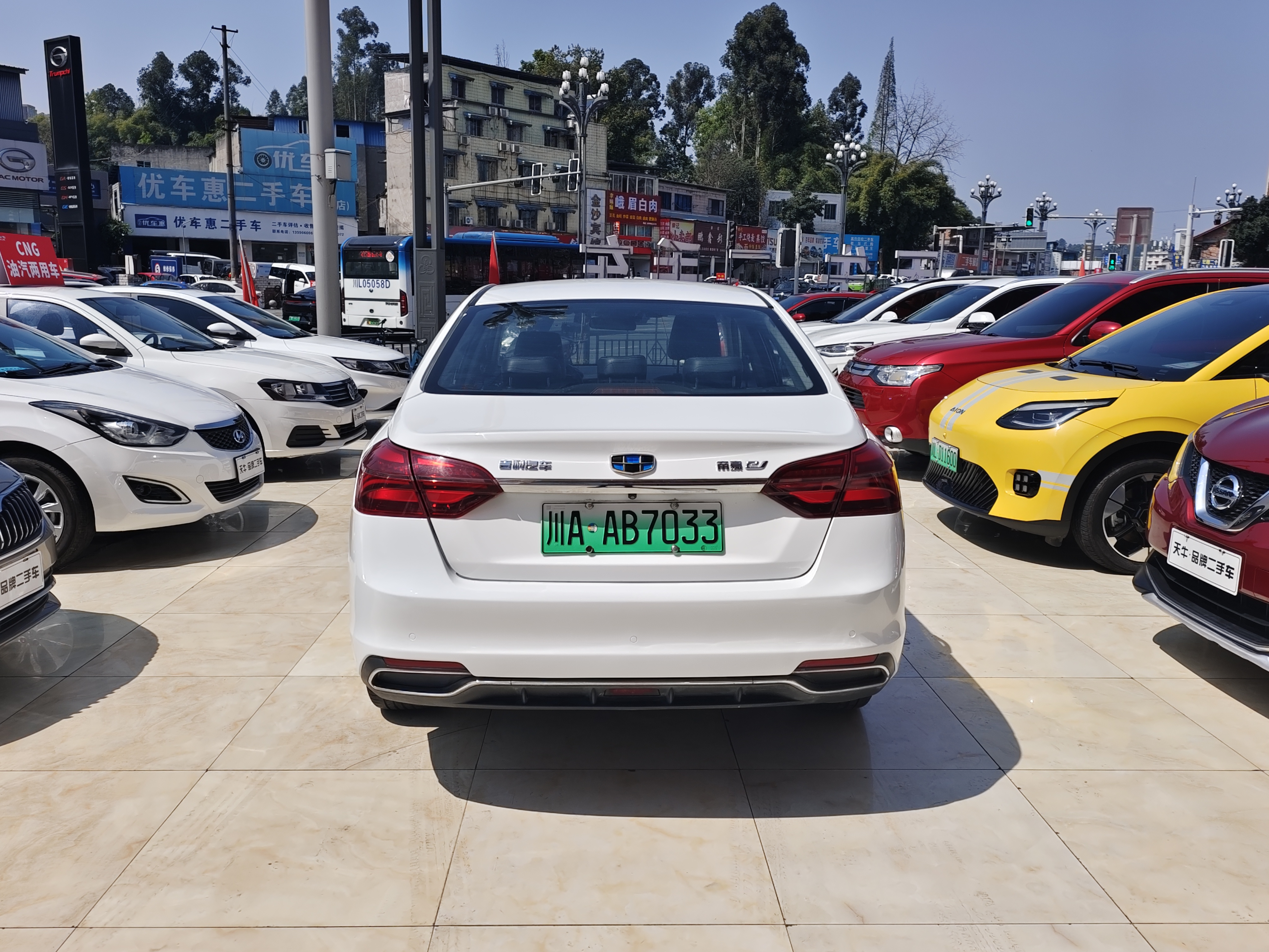 Emgrand New Energy 2018 car image #11