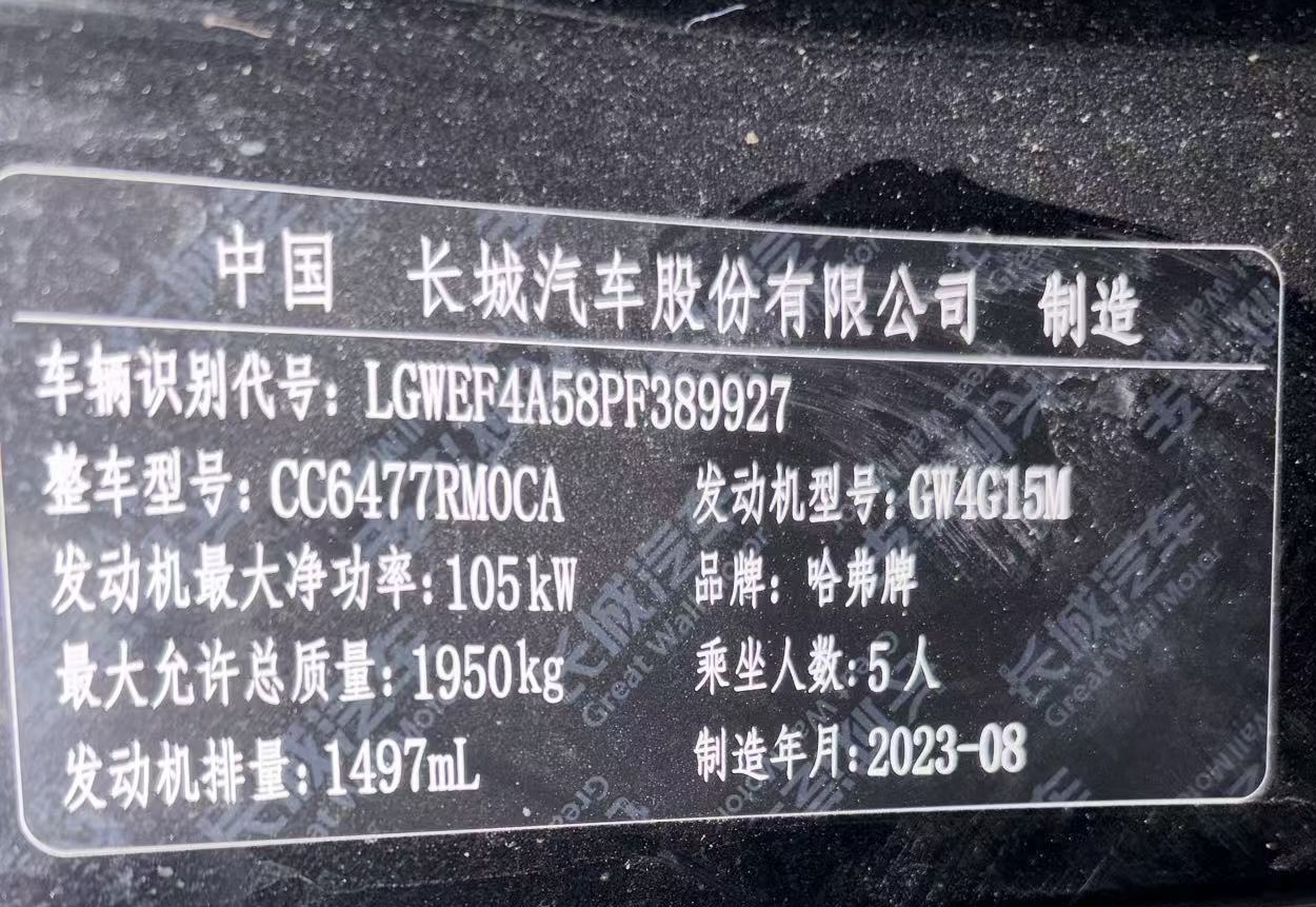 哈弗 哈弗M6 2023 汽车图片 #11