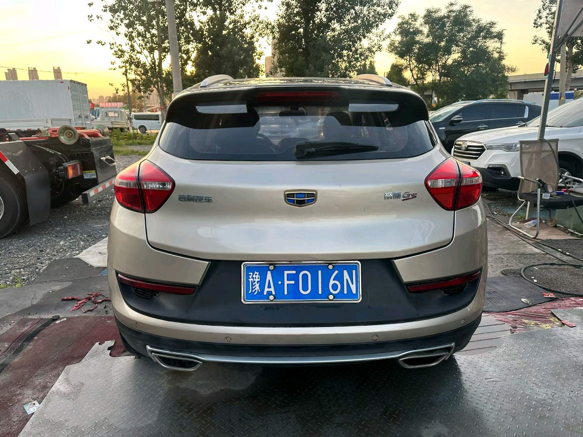 GEELY Emgrand GS 2017 #8 GEELY Emgrand GS 2017 صورة سيارة #8