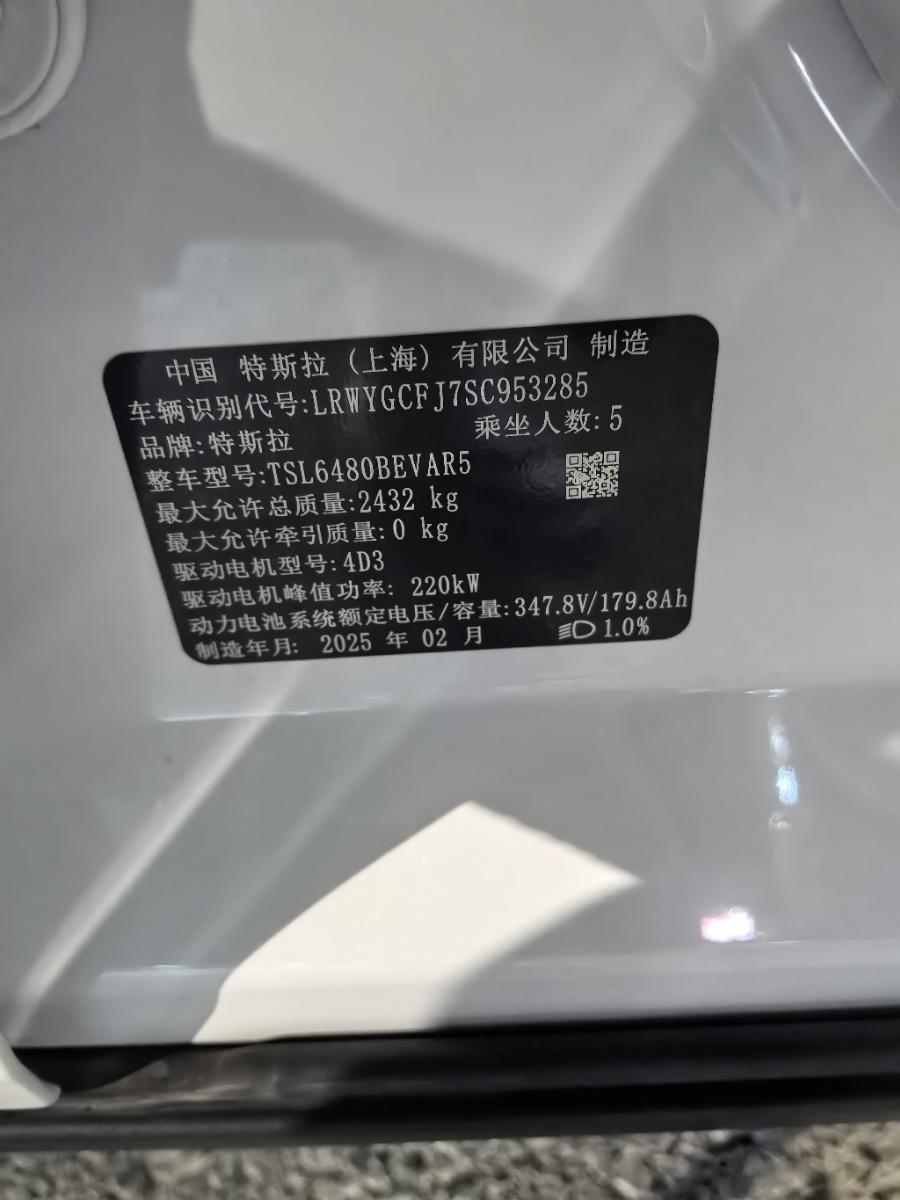 Tesla Model Y 2025 car image #10