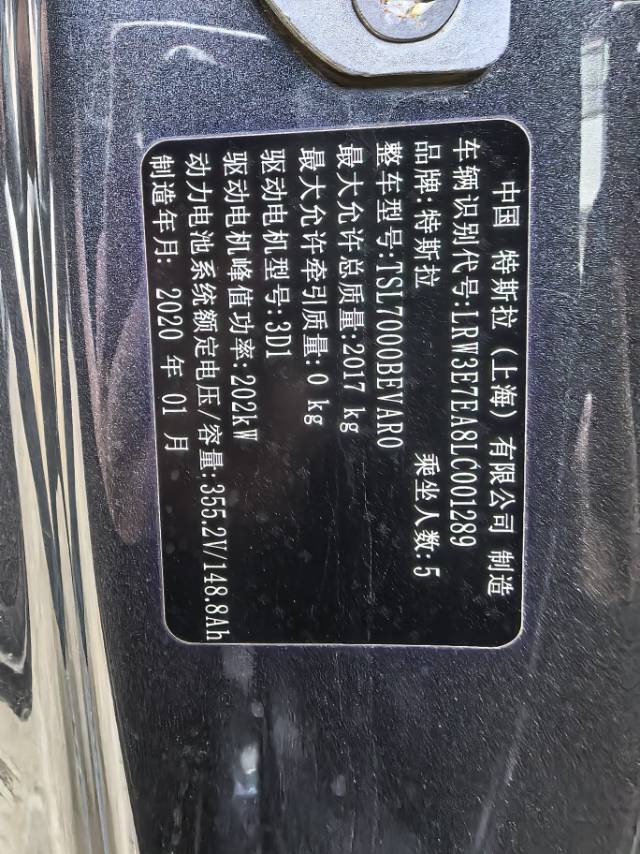 Tesla Model 3 2020 immagine di auto #8