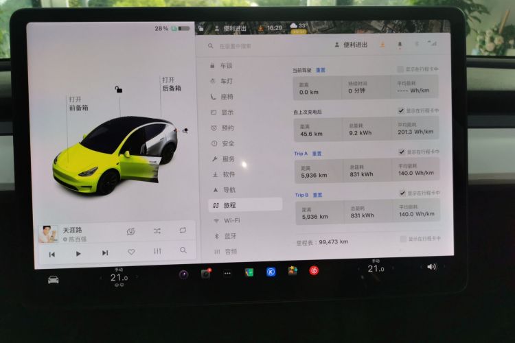 Tesla Model Y 2021 car image #12
