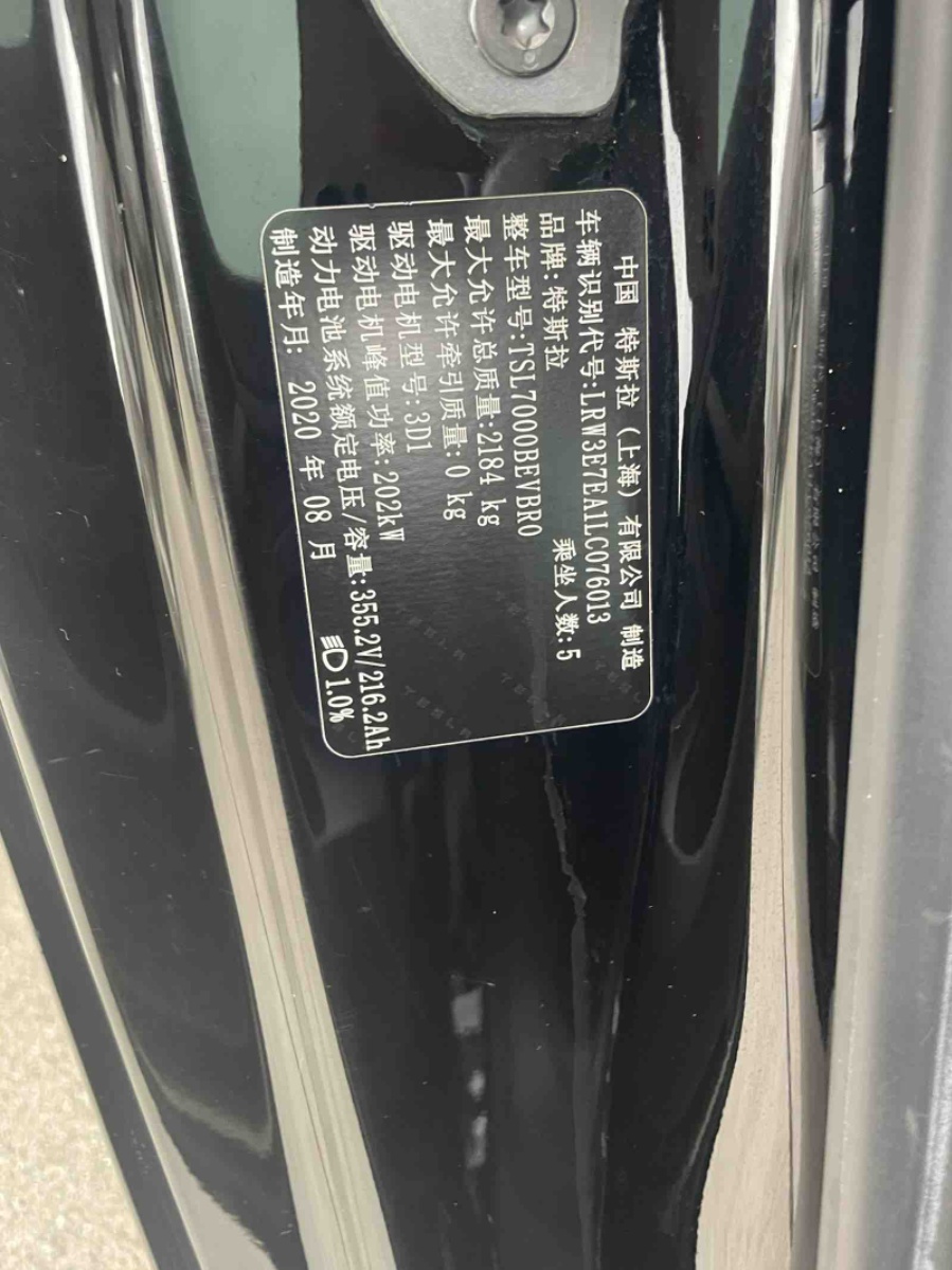 Tesla Model 3 2020 car image #9