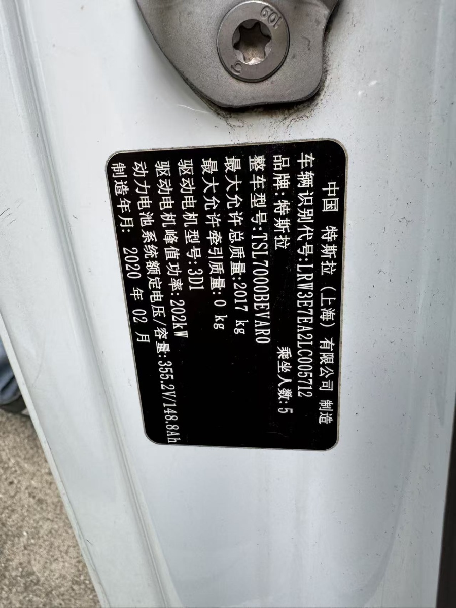 Tesla Model 3 2020 immagine di auto #9
