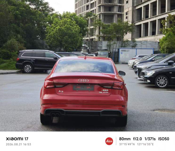 Audi A3 2018 car image #6