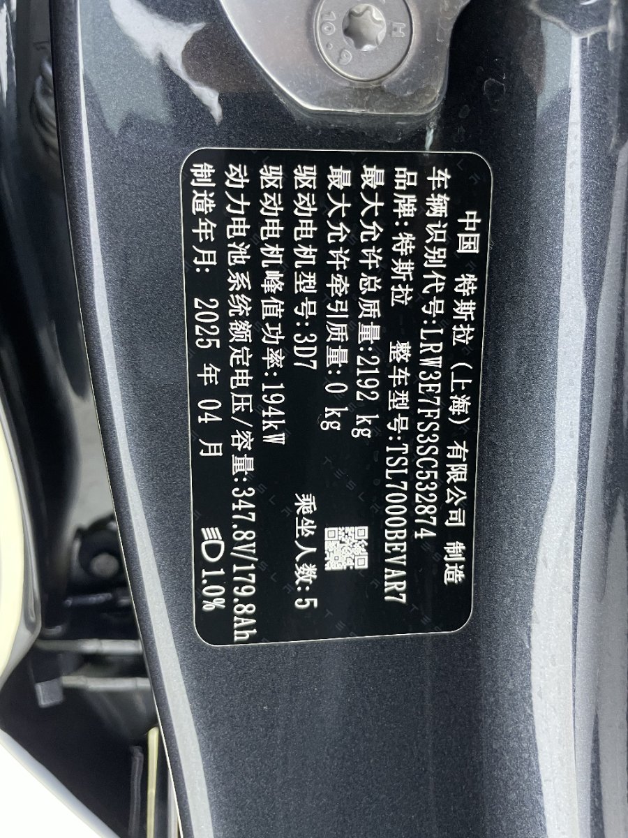 Tesla Model 3 2025 car image #12