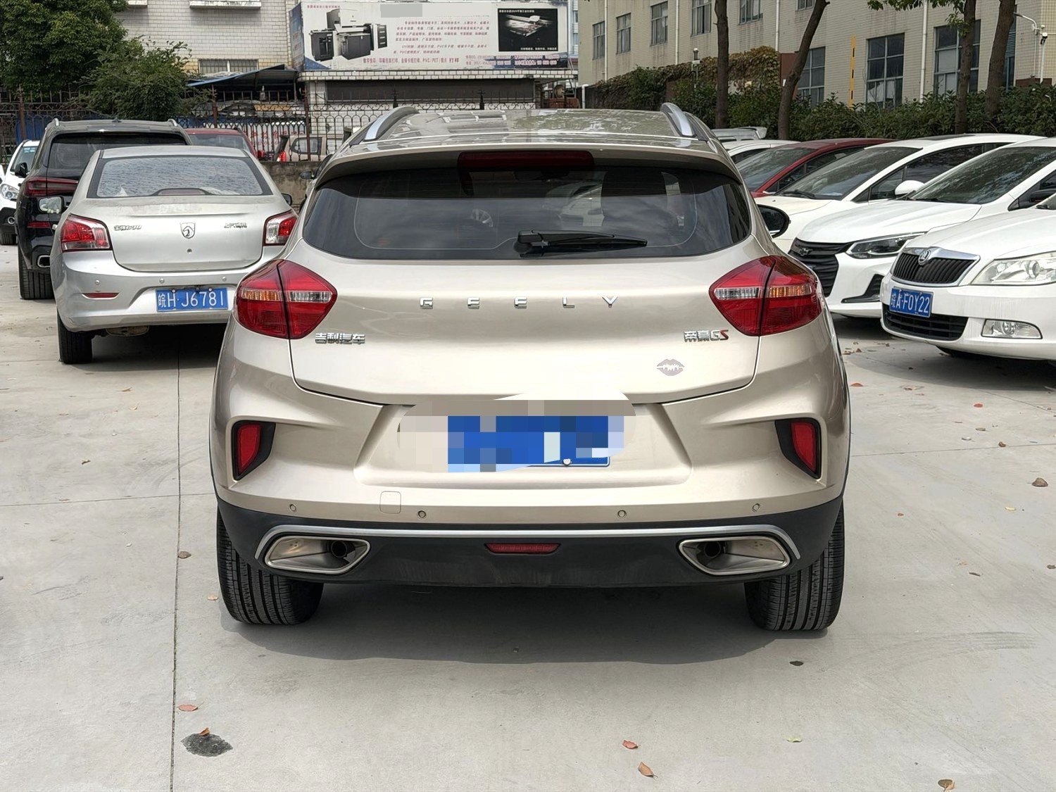GEELY Emgrand GS 2017 #8 GEELY Emgrand GS 2017 car image #8