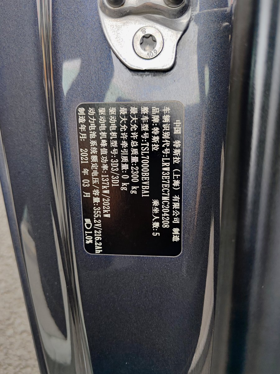 Tesla Model 3 2021 #7 Tesla Model 3 2021 car image #7