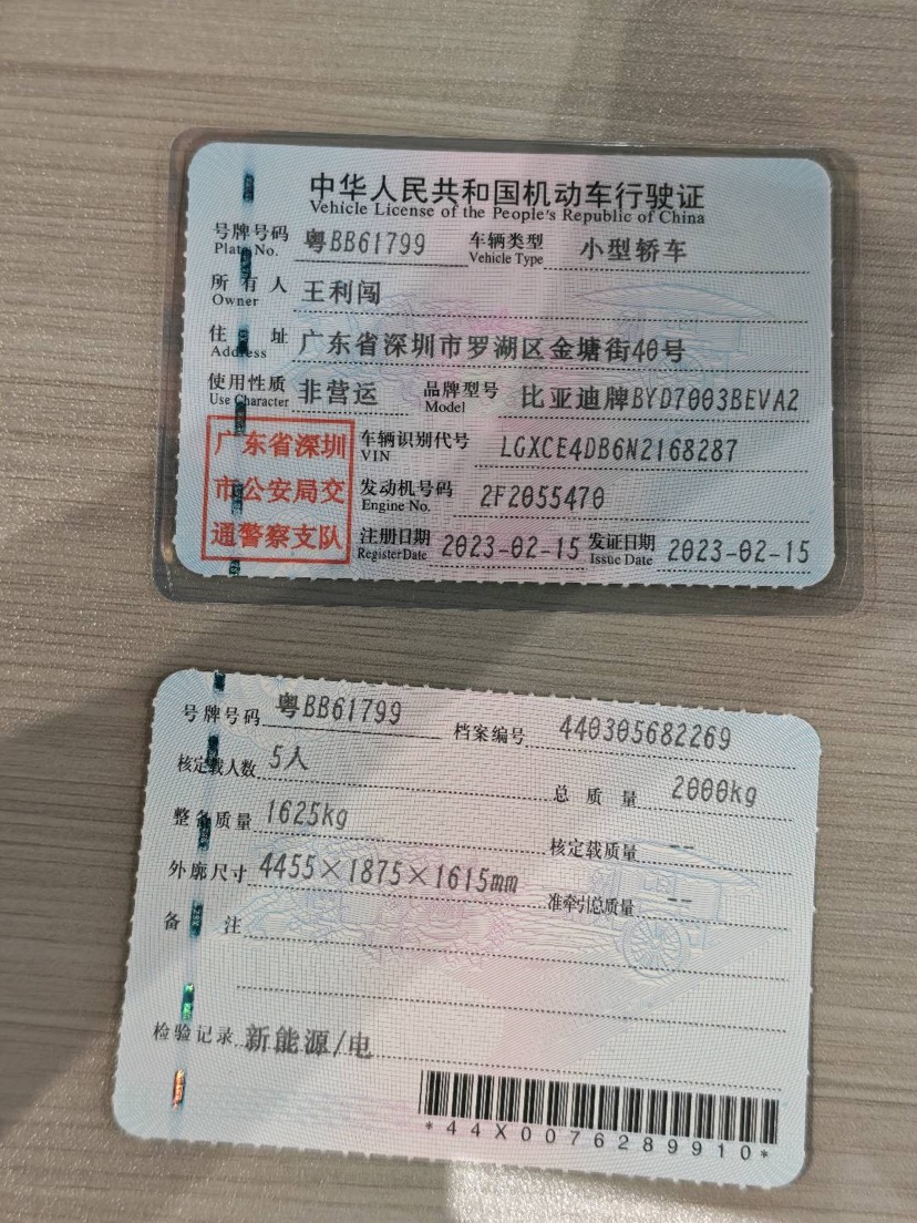 BYD Yuan Plus 2023 car image #15