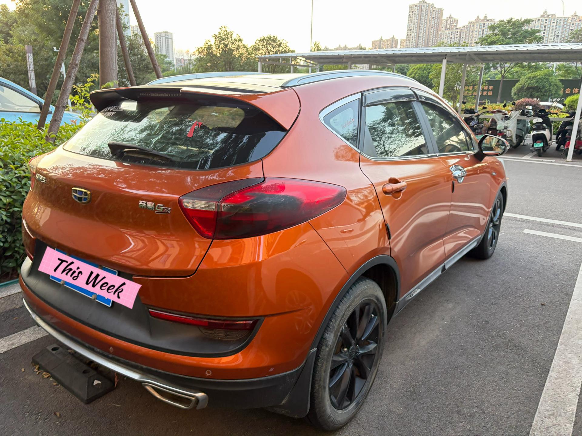 GEELY Emgrand GS 2016 car image #4