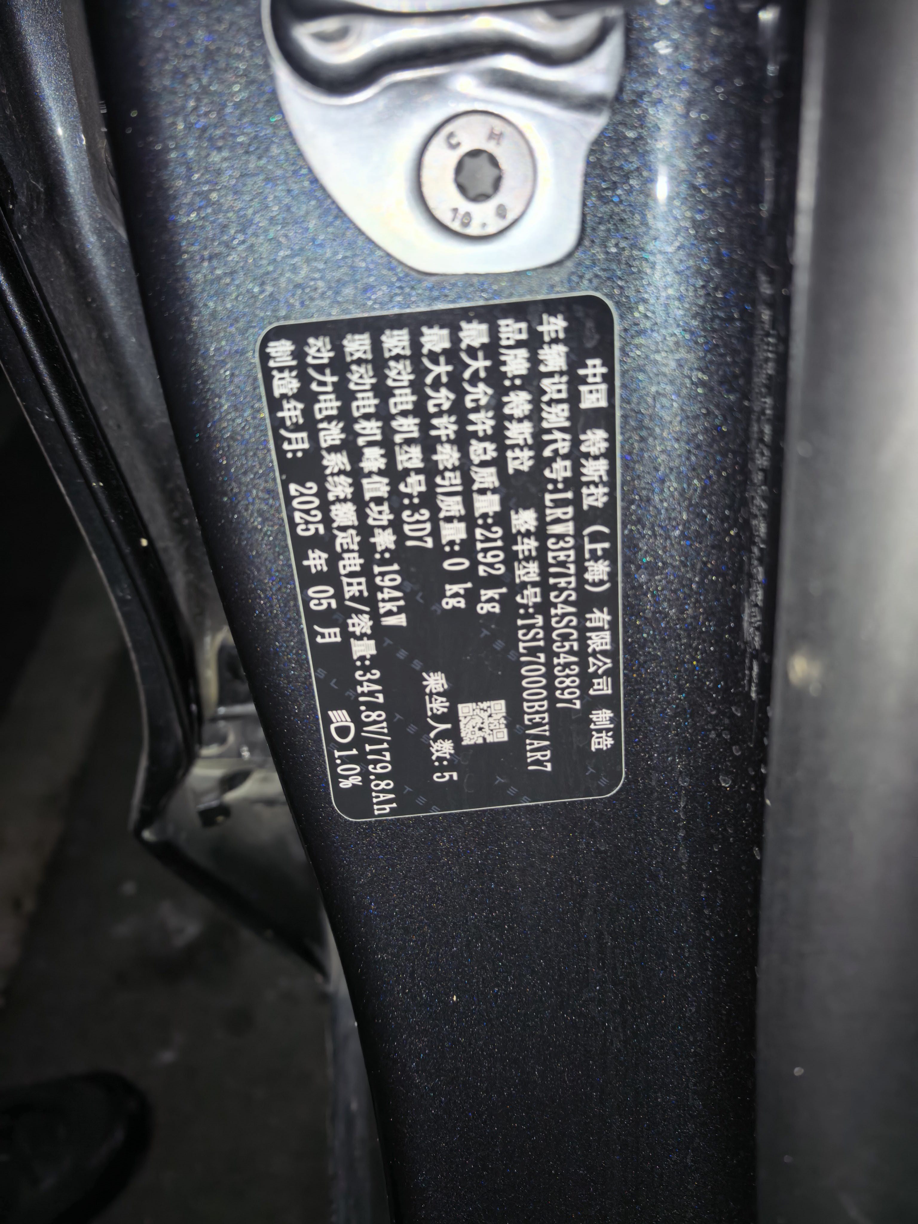 Tesla Model 3 2025 immagine di auto #5