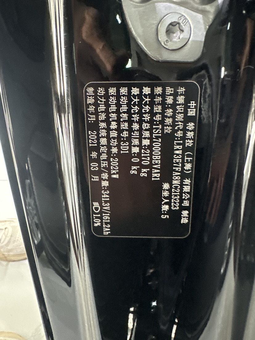 Tesla Model 3 2021 car image #7