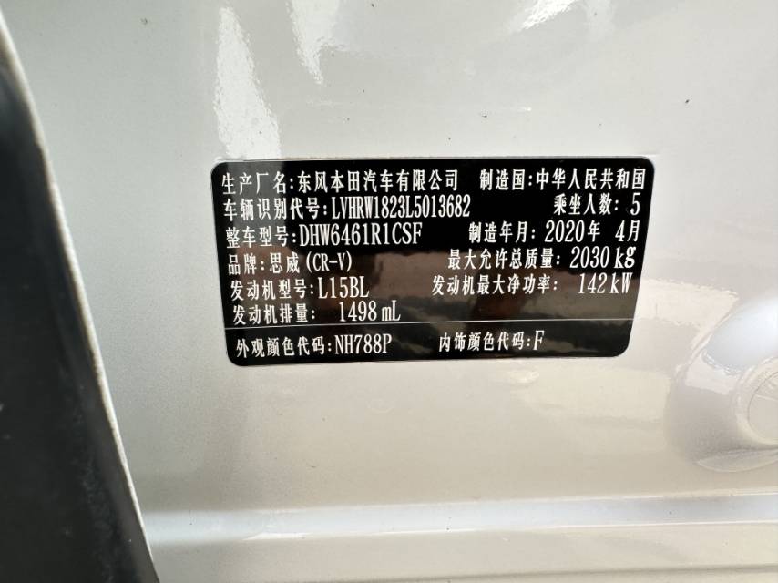 Honda CR-V 2020 car image #10