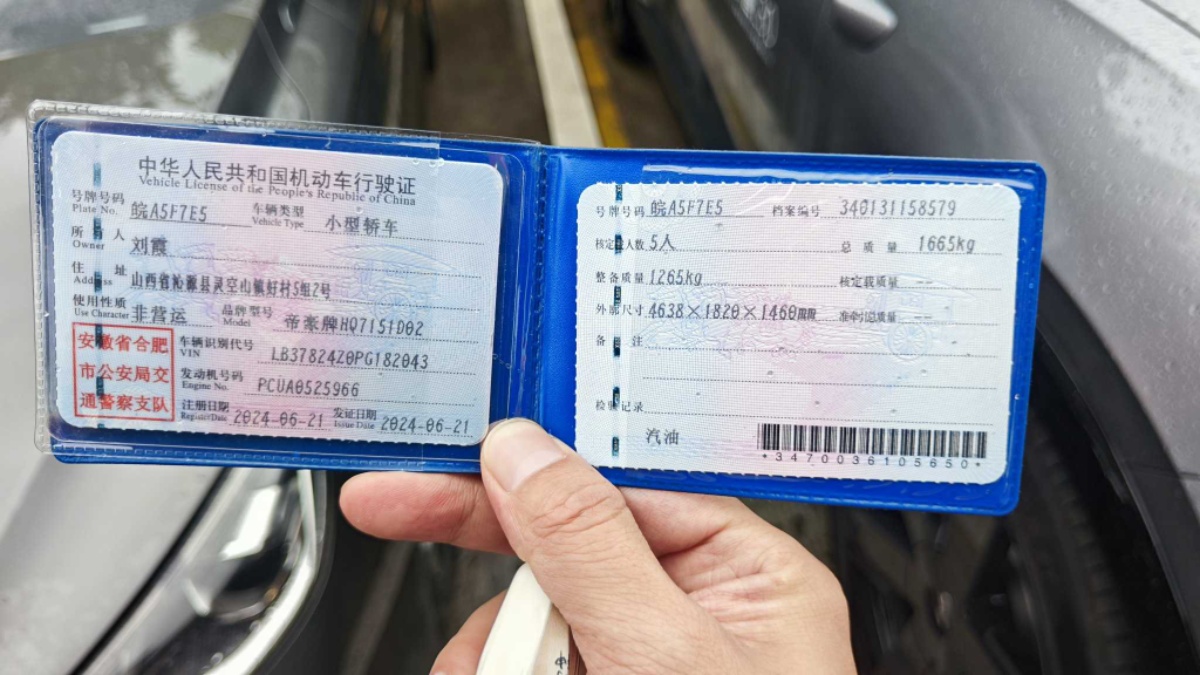 GEELY Emgrand 2024 car image #6