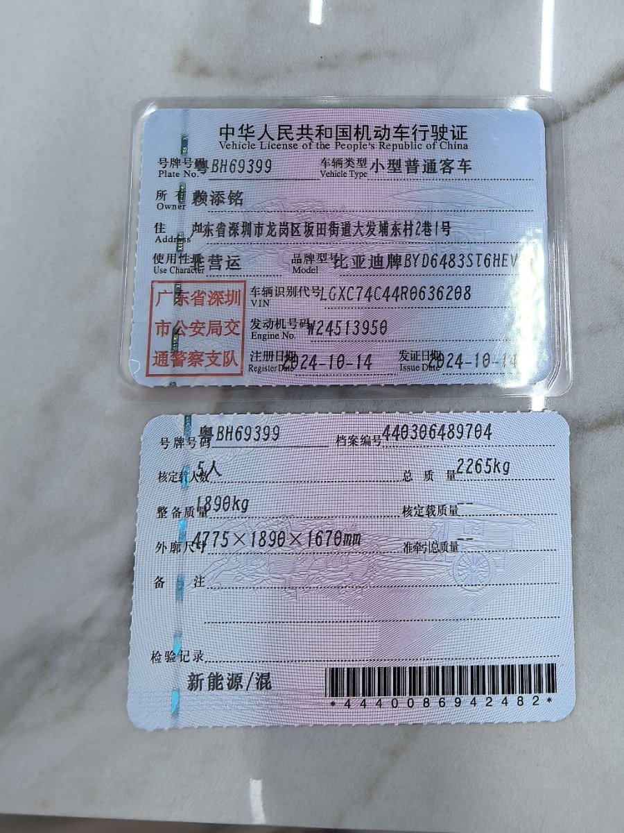 BYD Song Plus New Energy 2024 car image #12