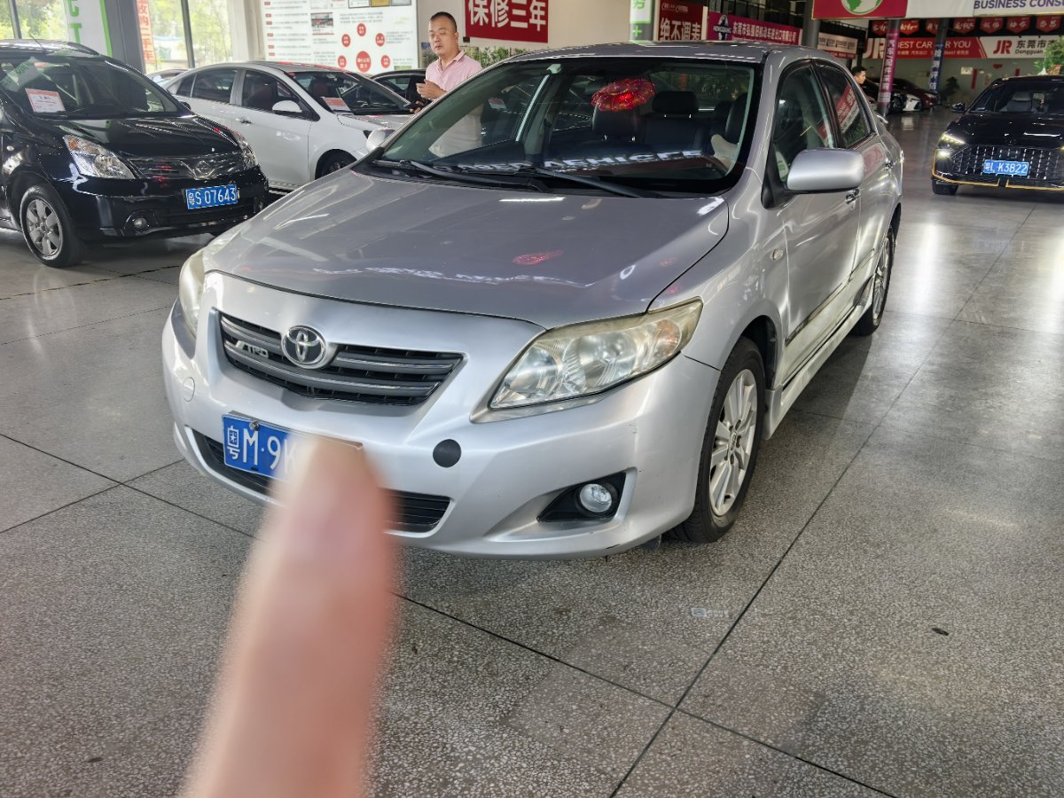 Toyota Corolla 2009 Toyota Corolla 2009 car image