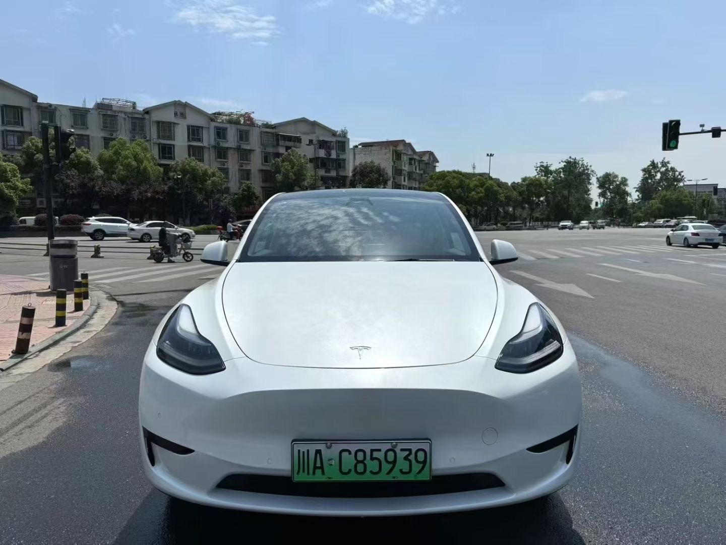 Tesla Model Y 2021 #4 Tesla Model Y 2021 immagine di auto #4
