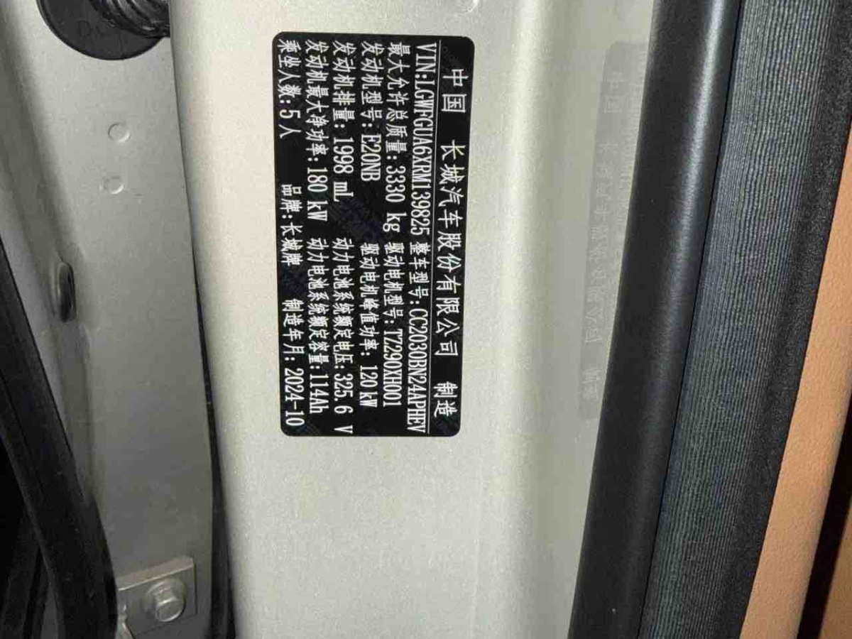 Tank 300 New Energy 2025 car image 