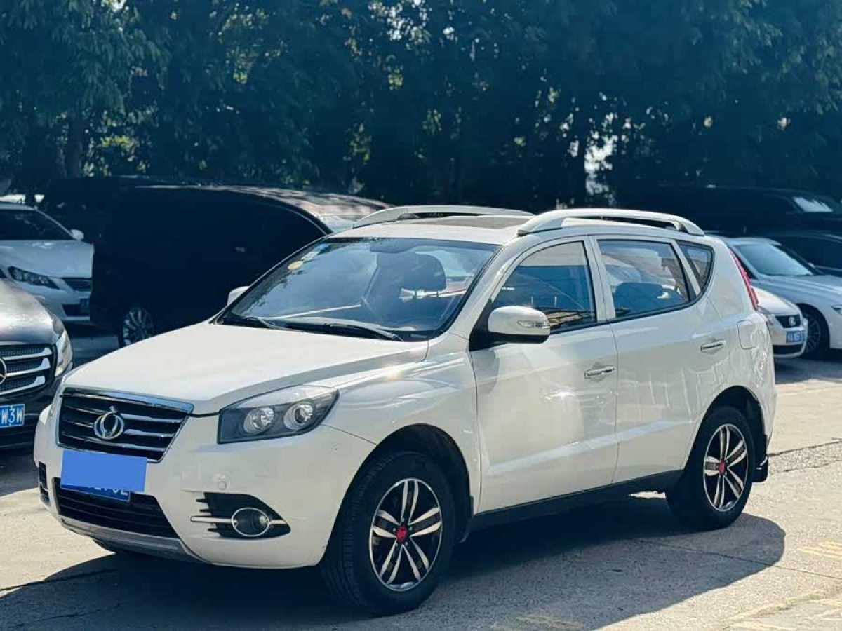 GEELY GX7 2016 car image 